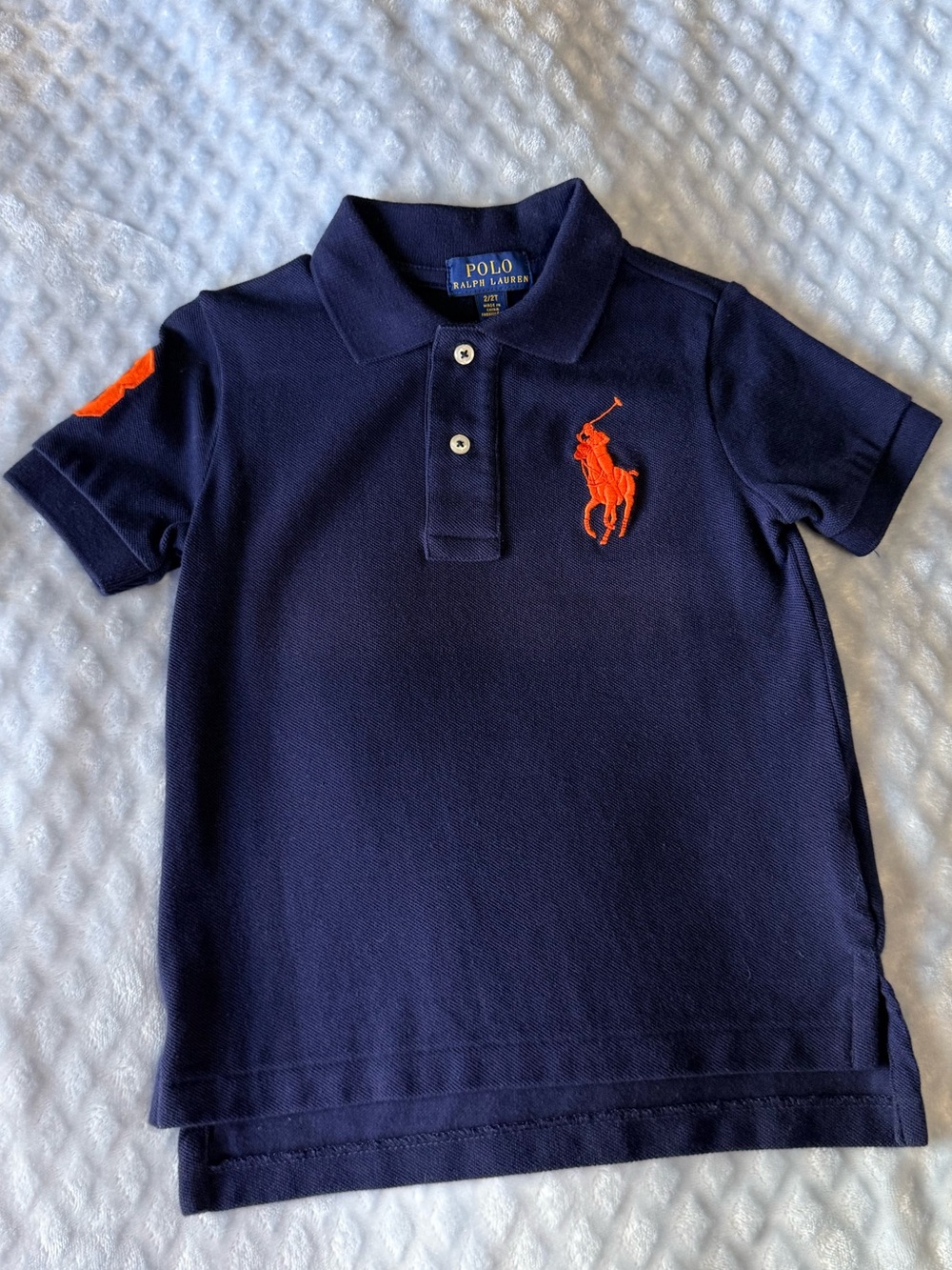 Polo by Ralph Lauren Boys Big Pony Cotton Mesh Polo EUC- 2T